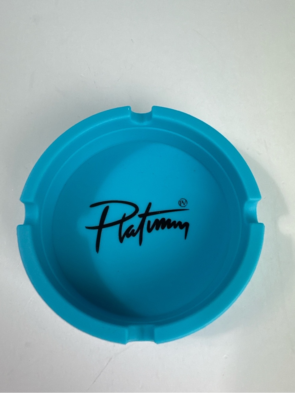 Platinum Blue Silicone Catchall Tray Small Organizer Dish